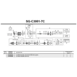 Shimano CJ-NX10 Joint Unit For Nexus NX10 Belt Drive System