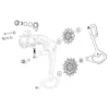 SRAM X01/X1 X-Sync Inner Cage Derailleur Pulley Rear Kit -Sramano Tienda sram x01 x1 x sync inner cage derailleur pulley rear kit
